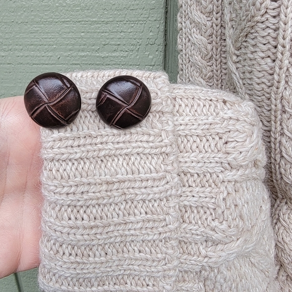 Inis Craft Irish 100% Merino Wool Cable Knit Zip - Picture 2 of 8